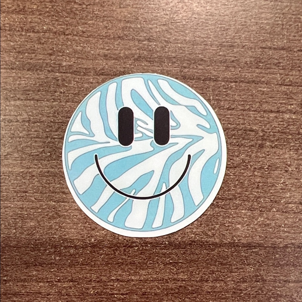 4/$10 Smiley Face Sticker